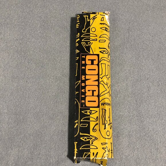 CONGO THE MOVIE 1995 CDM 92660 Brown Orange Silicone Band Watch Taco Bell Promo - Picture 1 of 11